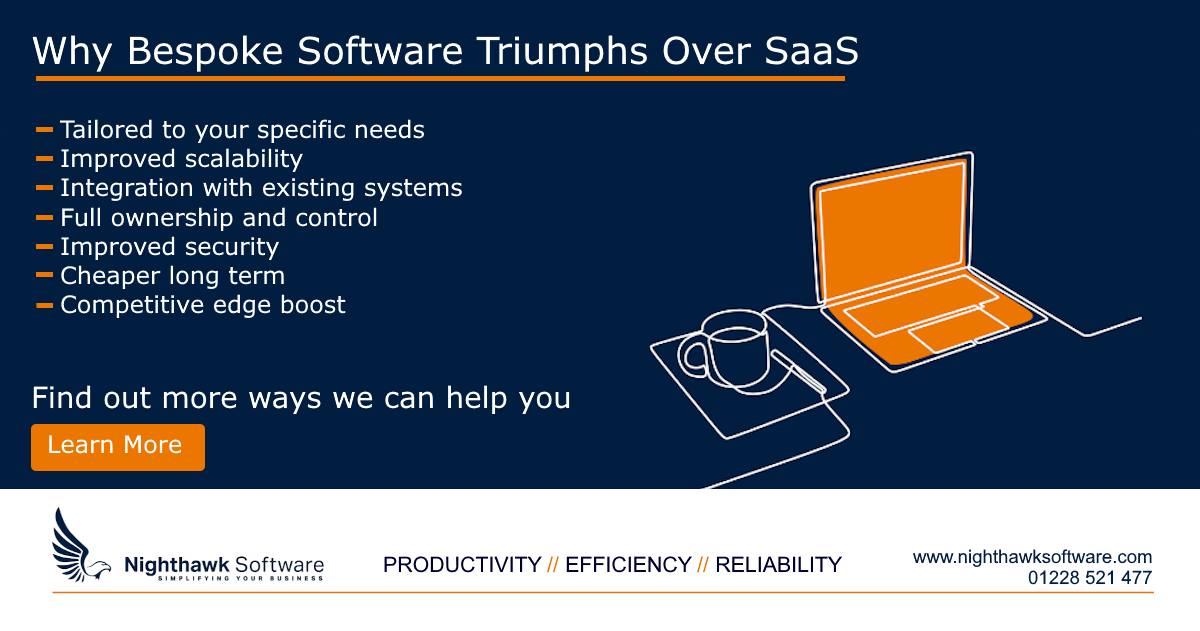 Why Bespoke Software Triumphs Over SaaS
