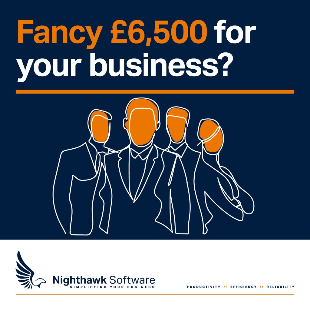 Fancy £6,500 for your business?